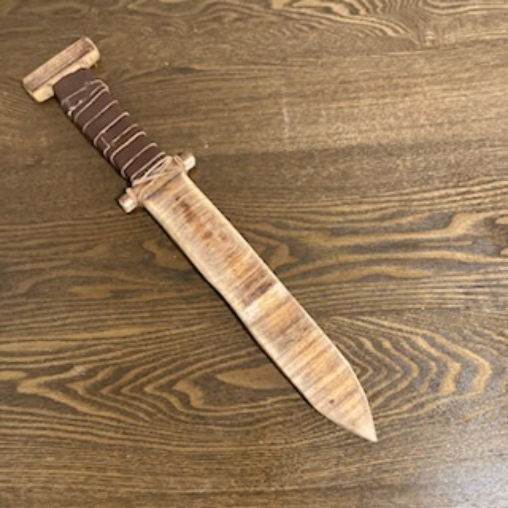 Handcrafted Wooden Sword - Cosplay, Sword Play, Halloween Prop